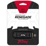 Kingston FURY Renegade 2 TB, SSD schwarz, PCIe 4.0 x4, NVMe, M.2 2280