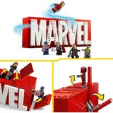 LEGO 76313 Marvel Super Heroes Marvel Logo & Minifiguren, Konstruktionsspielzeug 