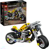 LEGO c Technic Gelbes Motorrad, Konstruktionsspielzeug 
