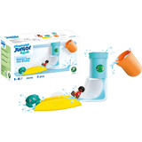 PLAYMOBIL 71775 JUNIOR AQUA: Wasserfalltank mit Rutsche , Konstruktionsspielzeug 