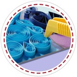 Ravensburger BeCreative Paper Art Quilling Stitch, Basteln 