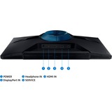 Samsung Odyssey G30D S24DG300EU, Gaming-Monitor 61 cm (24 Zoll), schwarz, FullHD, VA, HDR10, 180Hz Panel