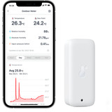 SwitchBot Outdoor Meter IP65 Thermometer Innen/Außen weiß, Melder weiß