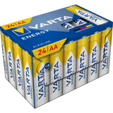 VARTA Energy Batterie LR06 Box, AA (Mignon) 24 Stück
