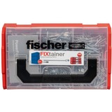 fischer FixTainer PowerFast II Senkkopf TG TX, Schrauben-Set 527 Teile, Teilgewinde, verzinkt