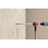 fischer Hohlbohrer-Connector FHD II Max C, Staubsauger-Aufsatz rot/schwarz, passend zu ø20 - 32 mm