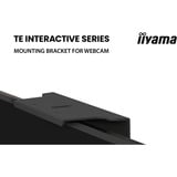 iiyama ProLite TE7513A-B3AG, Public Display schwarz (matt), UltraHD/4K, IPS, Touchscreen, HDMI, DP, USB-C, USB-Hub