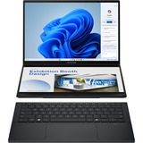 ASUS Zenbook Duo (UX8406CA-QL263W), Notebook grau, Intel® Core™ Ultra 9 285H, Intel® Arc™ Graphics, 32 GB LPDDR5X, 1 TB (1 TB SSD), Windows 11 Home