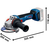 Bosch Professional 18V Profi Set, 5 Werkzeuge (GBH 18V-26, GSB 18V-65, GSA 18V-LI, GWS 18V-11, GLI 18V-1200 C), Werkzeug-Set blau, 3x Li-Ion Akku 5,0Ah, in XL-BOXX