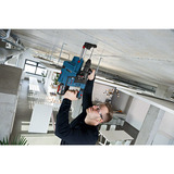 Bosch Professional 18V Profi Set, 5 Werkzeuge (GBH 18V-26, GSB 18V-65, GSA 18V-LI, GWS 18V-11, GLI 18V-1200 C), Werkzeug-Set blau, 3x Li-Ion Akku 5,0Ah, in XL-BOXX