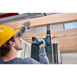 Bosch Professional 18V Profi Set, 5 Werkzeuge (GBH 18V-26, GSB 18V-65, GSA 18V-LI, GWS 18V-11, GLI 18V-1200 C), Werkzeug-Set blau, 3x Li-Ion Akku 5,0Ah, in XL-BOXX