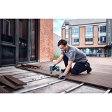 Bosch Professional 18V Profi Set, 5 Werkzeuge (GBH 18V-26, GSB 18V-65, GSA 18V-LI, GWS 18V-11, GLI 18V-1200 C), Werkzeug-Set blau, 3x Li-Ion Akku 5,0Ah, in XL-BOXX