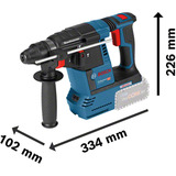 Bosch Professional 18V Profi Set, 5 Werkzeuge (GBH 18V-26, GSB 18V-65, GSA 18V-LI, GWS 18V-11, GLI 18V-1200 C), Werkzeug-Set blau, 3x Li-Ion Akku 5,0Ah, in XL-BOXX