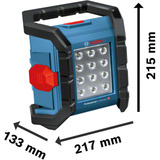 Bosch Professional 18V Profi Set, 5 Werkzeuge (GBH 18V-26, GSB 18V-65, GSA 18V-LI, GWS 18V-11, GLI 18V-1200 C), Werkzeug-Set blau, 3x Li-Ion Akku 5,0Ah, in XL-BOXX