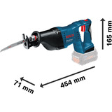 Bosch Professional 18V Profi Set, 5 Werkzeuge (GBH 18V-26, GSB 18V-65, GSA 18V-LI, GWS 18V-11, GLI 18V-1200 C), Werkzeug-Set blau, 3x Li-Ion Akku 5,0Ah, in XL-BOXX