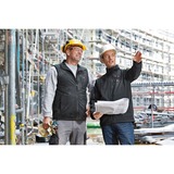 Bosch Professional Beheizbare Weste GHV 12+18V XA, L, Arbeitskleidung schwarz, ohne Akku