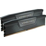 Corsair DIMM 16 GB DDR5-5200 (2x 8 GB) Dual-Kit, Arbeitsspeicher schwarz, CMK16GX5M2B5200C40, Vengeance