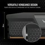Corsair DIMM 16 GB DDR5-5200 (2x 8 GB) Dual-Kit, Arbeitsspeicher schwarz, CMK16GX5M2B5200C40, Vengeance