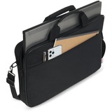 DICOTA BASE XX Toploader, Notebooktasche schwarz, bis 39,6 cm (15,9")