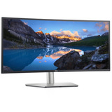 Dell UltraSharp U3421WE Generalüberholt, LED-Monitor 86.7 cm (34.1 Zoll), silber/schwarz, UWQHD, IPS, Curved, USB-Hub, KVM