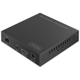 Digitus HDMI Fiber KVM IP Receiver, KVM-Switch schwarz, 4K/60Hz