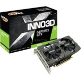 INNO3D GeForce GTX 1630 TWIN X2 OC, Grafikkarte schwarz, 1x DisplayPort, 1x HDMI, 1x DVI-D