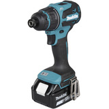 Makita Akku-Bohrschrauber mit Wechselkopfsystem DDF491Z, 18Volt blau/schwarz, ohne Akku und Ladegerät, mit Schnellspannbohrfutter