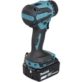 Makita Akku-Bohrschrauber mit Wechselkopfsystem DDF491Z, 18Volt blau/schwarz, ohne Akku und Ladegerät, mit Schnellspannbohrfutter