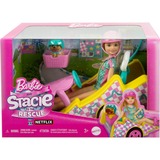 Mattel Barbie Family & Friends Stacie Go-Kart, Puppe 