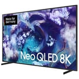 SAMSUNG GQ85QN900FTXZG Neo QLED 8K Vision AI, QLED-Fernseher 214 cm (85 Zoll), schwarz, 8K/FUHD, Mini-LED, Twin Tuner, Entspiegelt, Art Store, 100Hz Panel