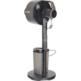 Shark FlexBreeze Pro Mist FA300EU, Ventilator dunkelgrau, Outdoor-Kühlsystem, Akkubetrieb