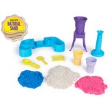 Spin Master Kinetic Sand - Softeis Station, Spielsand 396 Gramm Sand