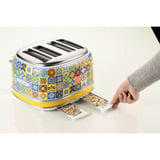 Ariete 4-Schlitz-Toaster Positano mehrfarbig, 1.630 Watt, für 4 Scheiben Toast