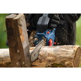 Bosch Akku-Astsäge GKE 18V-20 Prodessional solo, 18Volt, Kettensäge blau, ohne Akku und Ladegerät