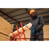 Bosch Akku-Astsäge GKE 18V-20 Prodessional solo, 18Volt, Kettensäge blau, ohne Akku und Ladegerät