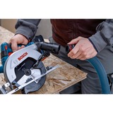 Bosch Akku-Handkreissäge GKS 18V-57-2 Professional solo blau/schwarz, ohne Akku und Ladegerät, in L-BOXX