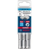 Bosch Expert Hammerbohrer SDS-plus-7X, Ø 6mm, 10 Stück Arbeitslänge 50mm