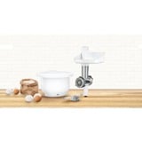Bosch Home Fleischwolf-Aufsatz BakingSensation Set MUZS2BS weiß, für Küchenmaschine MUMS2
