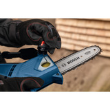 Bosch Professional Akku-Astsäge GKE 18V-20 Prodessional solo, 18Volt, Kettensäge blau, ohne Akku und Ladegerät