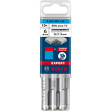 Bosch Professional EXPERT Hammerbohrer SDS-plus-7X, Ø 6mm, 10 Stück Arbeitslänge 50mm