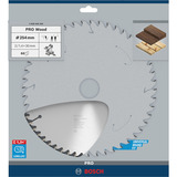 Bosch Professional PRO Wood Kreissägeblatt, Ø 254mm, 60Z Bohrung 30mm, für Kapp- & Gehrungssägen