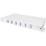 Digitus LWL-Spleißbox, bestückt,  6x SC DX, OS2 
