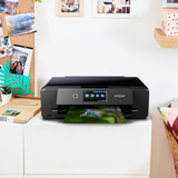 Epson Expression Photo XP-980, Multifunktionsdrucker schwarz, USB, LAN, WLAN, Scan, Kopie, Duplex (Druck)