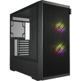 FSP M330, Tower-Gehäuse schwarz, Tempered Glass