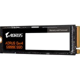 GIGABYTE AORUS Gen4 5000E SSD 500GB schwarz, PCIe 4.0 x4, NVMe 1.4, M.2 2280