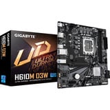 GIGABYTE H610M D3W, Mainboard schwarz/grau