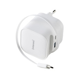 Intenso Power Adapter W65ACIC GaN, Ladegerät weiß, 65W