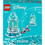 LEGO 43218 Disney Annas und Elsas magisches Karussell, Konstruktionsspielzeug 