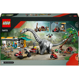 LEGO 76973 Jurassic World Raptor & Titanosaurus: Große Fährtensuche, Konstruktionsspielzeug 