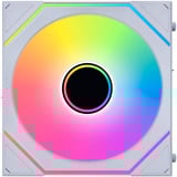 Lian Li UNI FAN SL-INF 120 Wireless, Gehäuselüfter weiß, 3er Pack inkl. Controller, Reverse, 120 mm